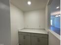 Stylish counter area with modern cabinets and quartz countertops at 480 Traditions Grande Blvd # 31, Wake Forest, NC 27587