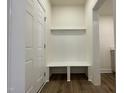 Bright entryway featuring a built-in bench and coat rack at 480 Traditions Grande Blvd # 31, Wake Forest, NC 27587