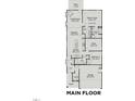 Detailed floor plan showcasing the layout with a Primary suite, kitchen, and a two-car garage at 88 Baldwin St, Lillington, NC 27546