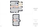 Detailed floorplan layout showcasing the dimensions and spatial arrangement of rooms in the house at 7117 Sandringham Dr, Raleigh, NC 27613