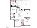 Detailed second floor plan highlighting the owner's suite, bedrooms, bathrooms, loft, and laundry room at 1729 Clydner Dr, Cary, NC 27523