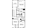 Second floor layout featuring owner's suite, loft, two bedrooms, two baths and laundry room at 161 Steel Springs Rd # 16, Angier, NC 27501