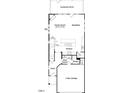 First floor layout featuring a Gathering room, kitchen, breakfast nook, mud room, and 2-bay garage at 161 Steel Springs Rd # 16, Angier, NC 27501