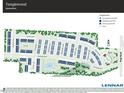 Community map of Tanglewood, showcasing the location of homesites and community amenities at 6007 Shade Tree Ln, Durham, NC 27703