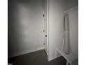 Mudroom has white bench, coat storage and white shiplap walls at 141 Ruskin Dr, Smithfield, NC 27577