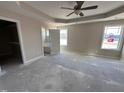 Large main bedroom with walk-in closet and natural light creates a comfortable space at 47 Silver Ct, Smithfield, NC 27577