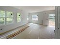 Bright living room with large windows at 112 Remington Woods Dr, Wake Forest, NC 27587