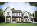 Inviting two-story home with brick and siding, featuring a cozy front porch and attached garage for modern living at 1644 Legacy Ridge Ln, Wake Forest, NC 27587