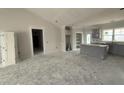 Bright, open kitchen area featuring an island and modern finishes at 40 Bailey-Boykin Rd, Selma, NC 27576
