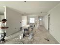 Living room with fireplace, exuding an inviting ambiance at 47 Royal Ave, Selma, NC 27576