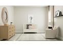Cozy Bedroom with crib, dresser, neutral tones, and stylish accents at 103 Ellsworth Ct # 175, Garner, NC 27529