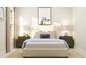 Cozy bedroom with a neutral color scheme and soft lighting, creating a relaxing ambiance at 189 Tennyson Dr # 236, Garner, NC 27529