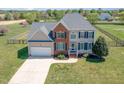 Beautiful two-story home with a spacious yard, perfect for outdoor activities and relaxation at 4905 Homestead Dr, Mebane, NC 27302