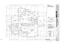 Detailed first floor plan blueprint showcasing the layout, dimensions, and room placements at 311 Culvert St, Apex, NC 27502