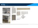 Interior Finish Selection - CLARITY featuring carpet, cabinets, flooring, backsplash, and paint samples at 721 Deschutes Dr, Garner, NC 27529
