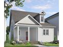 Charming two-story home with a inviting front porch and a colorful, landscaped yard at 520 Folk Song Way, Wendell, NC 27591