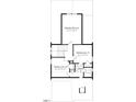 Second floor plan showcasing the layout, including bedrooms, media room, and bathroom at 520 Folk Song Way, Wendell, NC 27591