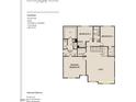 Second floor plan features a primary bedroom, two secondary bedrooms, a laundry room, and a loft at 705 Compeer Way # 31, Rolesville, NC 27571