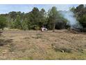 Photo showing a cleared lot with trees in the background and a small machine on the site at 81 Pond View Ct, Rocky Mount, NC 27801