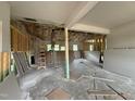 Spacious room shows framing and insulation, awaiting drywall and finishing touches at 107 Tee Dr, Selma, NC 27576