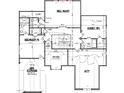 Second floor plan featuring bedrooms, a study, gym, and hobby room layout at 2328 Ballywater Lea Way, Wake Forest, NC 27587