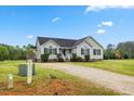 Well-manicured front yard and attractive exterior of this inviting single-story home at 16 Monarch Trl, Selma, NC 27576