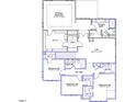 Second floor layout featuring primary bedroom, ensuite bath, and walk-in closet at 230 N Maple Walk Dr # 230, Garner, NC 27529