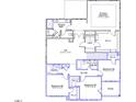 Second floor floor plan featuring primary bedroom, three bedrooms and loft at 245 N Maple Walk Dr # 219, Garner, NC 27529
