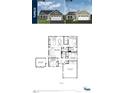 Detailed floor plan showcasing the layout of the main level at 62 Furley St, Sanford, NC 27330