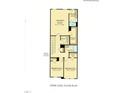 Upper level floor plan showing owner's suite, bath, laundry, and additional bedrooms at 879 Pilot St, Haw River, NC 27258