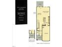 Main level floor plan featuring kitchen, dining area, great room, foyer, garage, and porch at 879 Pilot St, Haw River, NC 27258