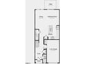 First floor plan featuring a garage, kitchen, dining room, gathering room, and patio at 111 Sepals Pl, Wendell, NC 27591