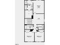 Second floor plan featuring an owner's suite, loft, laundry, bath 2, bedroom 2, and bedroom 3 at 113 Sepals Pl, Wendell, NC 27591