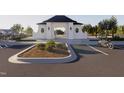 Elegant community entrance with manicured landscaping, signage, and easy access for residents and visitors at 255 Meadowbark Bnd # 31, Garner, NC 27529