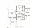 Second floor plan featuring three bedrooms, two bathrooms, recreation room, and an office at 7301 Wexford Woods Ln, Wake Forest, NC 27587