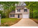 Charming two-story home featuring neutral siding, blue shutters, and a welcoming front door with a decorative wreath at 3 Little Stone Cir, Durham, NC 27703