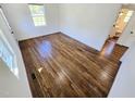 Bright bedroom with hardwood floors, offering a cozy and clean living space with natural light at 710 Dothan Ave, Burlington, NC 27217