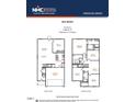 This two story home floor plan features 5 bedrooms, 2.5 baths and attached two car garage at 148 Landon Pl, Roxboro, NC 27573
