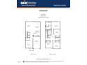 Two-story Redwood floor plan with 1802 square feet, four bedrooms, and two and a half baths at 213 Landon Pl, Roxboro, NC 27573