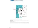 Second floor plan featuring the bedrooms, owner's suite, laundry, and loft at 1813 Harrell Cv Ct # 182 Voyageur Fc, Fuquay Varina, NC 27526