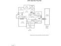 Detailed floor plan showcasing the home's layout, including bedrooms, kitchen, and living areas at 205 Sacred Fire Rd, Louisburg, NC 27549