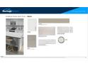 Interior finish selection, showing modern flooring, backsplash, countertop and cabinet options for your new kitchen at 1113 Landen Creek Ln, Zebulon, NC 27597