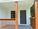 Inviting porch with a view of the front door and the house number, '1336' at 1336 Hill St, Rocky Mount, NC 27801