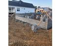 Concrete block foundation under construction, showcasing the initial stages of building a new home at 2320 Eagle Shot Ct # 20, Fuquay Varina, NC 27526