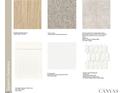 Interior finish samples of flooring, carpet, tile, countertops, and cabinets at 921 Kinglet House Rd, Knightdale, NC 27545
