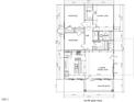First floor plan view showcasing the layout of the home's rooms and dimensions at 307 Burke St, Dunn, NC 28334