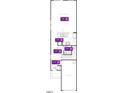 Layout featuring a spacious great room, kitchen, powder room, pantry, and garage at 10527 Brookside Reserve Rd, Raleigh, NC 27614
