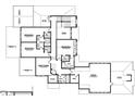 Second-floor layout includes 3 bedrooms, 2 baths, a craft room, a bonus room, and attic access at 3608 Cobbler Vw Way, Fuquay Varina, NC 27526