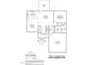 Floor plan showing the layout of the rooms on the main level with key measurements at 1611 S Old Carriage Rd, Rocky Mount, NC 27804