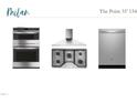 A set of stainless steel kitchen appliances, including a double oven, cooktop, and dishwasher, are displayed at 253 Marvel Dr # 134, Rolesville, NC 27571
